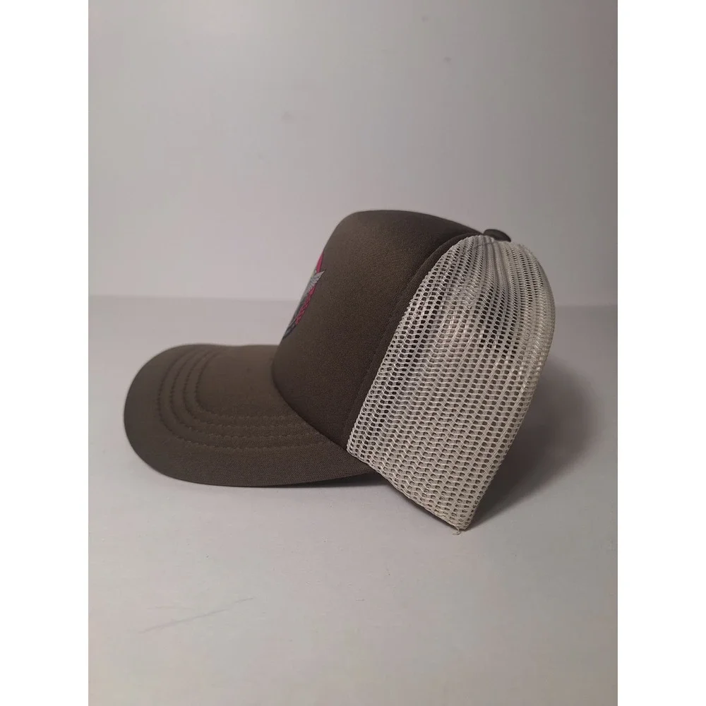 Levi's Flying High California Sky Eagle Trucker Hat Snapback NWT Brown Mesh